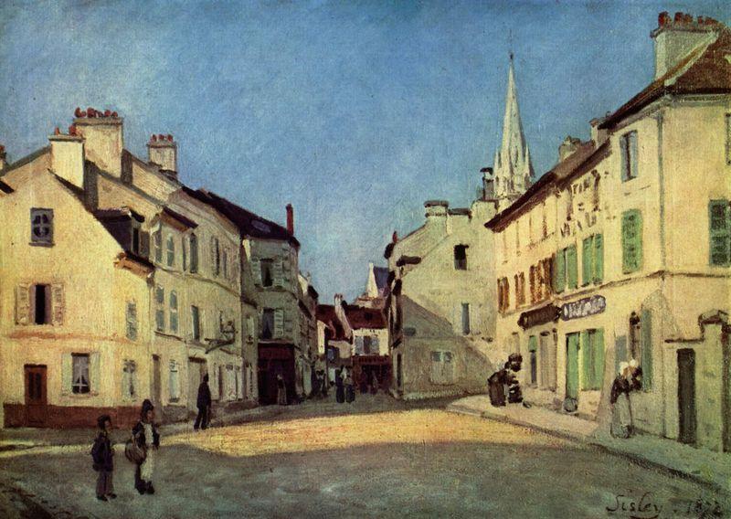 Alfred Sisley Platz in Argenteuil China oil painting art